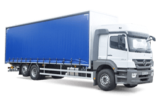 Car Hire Arbroath - 26 Tonne Curtain Side Truck - Truck hire Arbroath